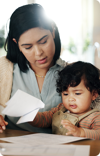 Mother and her child Mother and her child